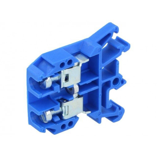 ZUG-G10 A11-0206; Splice terminal: rail; 0.5÷10mm2; ways: 1; terminals: 2; blue; 690V; POKÓJ