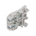 ZUG-G10 A11-0208; Splice terminal: rail; 0.5÷10mm2; ways: 1; terminals: 2; grey; 690V; POKÓJ ZUG-G10 A11-0208; Splice terminal: rail; 0.5÷10mm2; ways: 1; terminals: 2; grey; 690V; POKÓJ