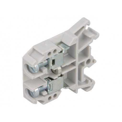 ZUG-G10 A11-0208; Splice terminal: rail; 0.5÷10mm2; ways: 1; terminals: 2; grey; 690V; POKÓJ
