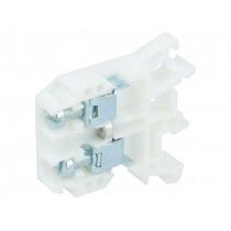 ZUG-G10 A11-0202; Splice terminal: rail; 0.5÷10mm2; ways: 1; terminals: 2; white; 690V; POKÓJ