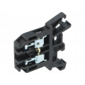 ZUG-G2,5 A11-0073; Splice terminal: rail; 0.5÷2.5mm2; ways: 1; terminals: 2; black; POKÓJ ZUG-G2,5 A11-0073; Splice terminal: rail; 0.5÷2.5mm2; ways: 1; terminals: 2; black; POKÓJ