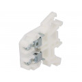 ZUG-G4 A11-0102; Splice terminal: rail; 0.5÷4mm2; ways: 1; terminals: 2; white; 690V; POKÓJ ZUG-G4 A11-0102; Splice terminal: rail; 0.5÷4mm2; ways: 1; terminals: 2; white; 690V; POKÓJ