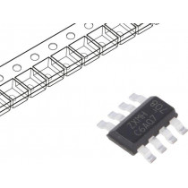 ZXMHC6A07T8TA; Transistor: N/P-MOSFET x2; unipolar; complementary; 60/-60V; 1.3W; DIODES INCORPORATED ZXMHC6A07T8TA; Transistor: N/P-MOSFET x2; unipolar; complementary; 60/-60V; 1.3W; DIODES INCORPORATED