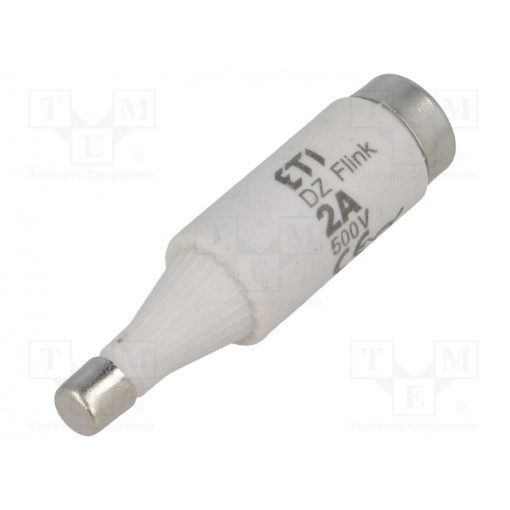 002311101; Fuse: fuse; quick blow; 2A; 500VAC; 500VDC; ceramic; DI; D; ETI POLAM