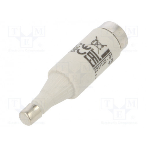 002311103; Fuse: fuse; quick blow; 6A; 500VAC; 500VDC; ceramic; DI; D; ETI POLAM