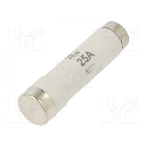 002311107; Fuse: fuse; quick blow; 25A; 500VAC; 500VDC; ceramic; DI; D; ETI POLAM