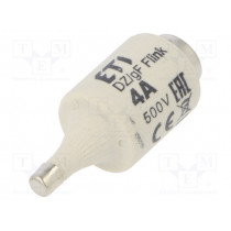 002312102; Fuse: fuse; quick blow; 4A; 500VAC; 500VDC; ceramic; DII; D; ETI POLAM