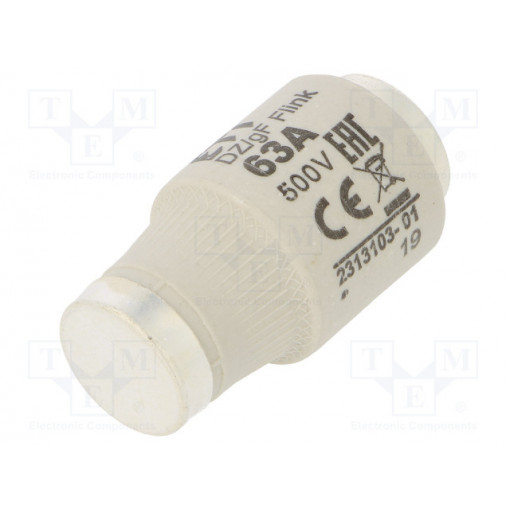 002313103; Fuse: fuse; quick blow; 63A; 500VAC; 500VDC; ceramic; DIII; D; ETI POLAM