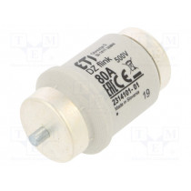 002314101; Fuse: fuse; quick blow; 80A; 500VAC; 500VDC; ceramic; DIV; D; ETI POLAM