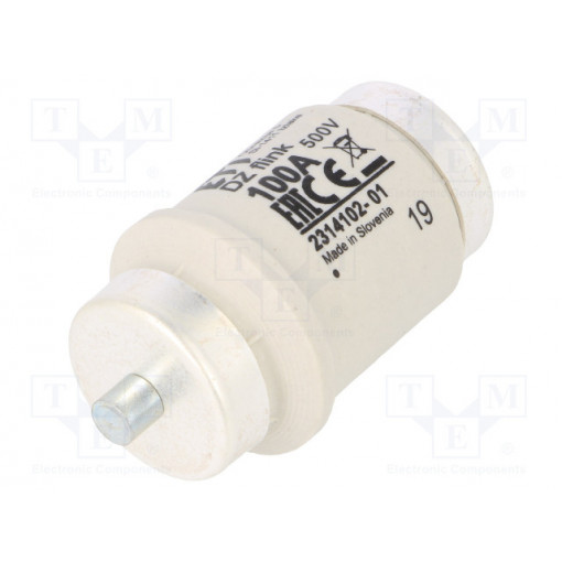 002314102; Fuse: fuse; quick blow; 100A; 500VAC; 500VDC; ceramic; DIV; D; ETI POLAM