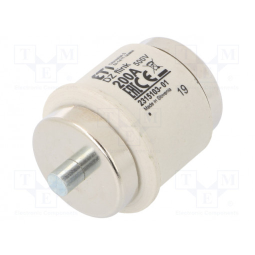 002315103; Fuse: fuse; quick blow; 200A; 500VAC; 500VDC; ceramic; DV; D; ETI POLAM