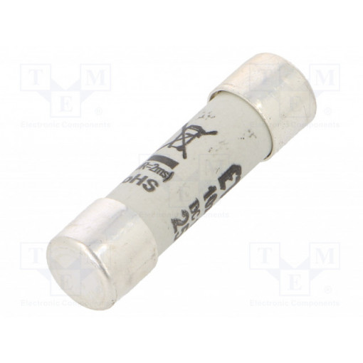 002625139; Fuse: fuse; gPV; 25A; 1000VDC; cylindrical; 10,3x38mm; ETI POLAM