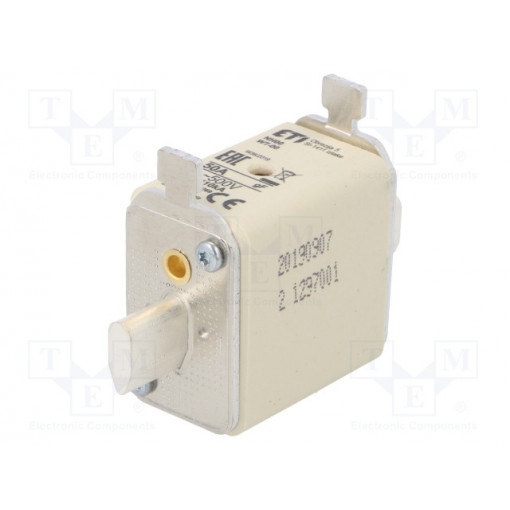 004114336; Fuse: fuse; quick blow; 50A; 500VAC; ceramic,industrial; NH00; ETI POLAM 004114336; Fuse: fuse; quick blow; 50A; 500VAC; ceramic,industrial; NH00; ETI POLAM