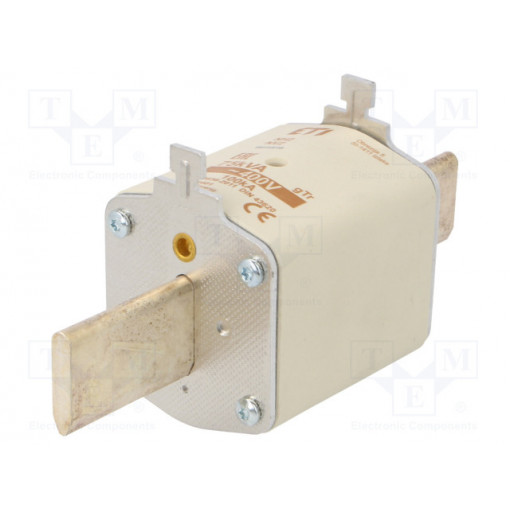 004114401; Fuse: fuse; gTr; 108A; 400VAC; ceramic,industrial; NH2; WT-NH; ETI POLAM 004114401; Fuse: fuse; gTr; 108A; 400VAC; ceramic,industrial; NH2; WT-NH; ETI POLAM