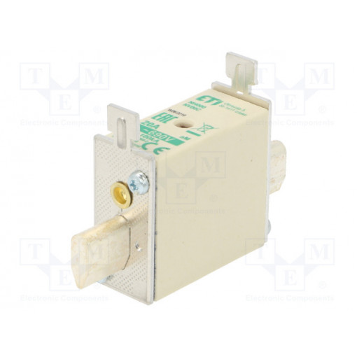 004181406; Fuse: fuse; aM; 20A; 690VAC; ceramic,industrial; NH00C; WT-NH; ETI POLAM