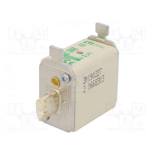 004182412; Fuse: fuse; aM; 63A; 690VAC; ceramic,industrial; NH00; WT-NH; ETI POLAM