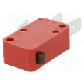 01005.1001; Microswitch SNAP ACTION; without lever; SPDT; 10A/250VAC; Pos: 2; Marquardt