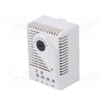 01170.0-01; Sensor: thermostat; Contacts: SPDT; 10A; 250VAC; IP20; Mounting: DIN; STEGO
