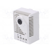 01170.9-01; Sensor: thermostat; Contacts: SPDT; 10A; 120VAC; IP20; Mounting: DIN; STEGO