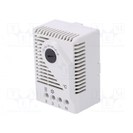 01170.9-01; Sensor: thermostat; Contacts: SPDT; 10A; 120VAC; IP20; Mounting: DIN; STEGO