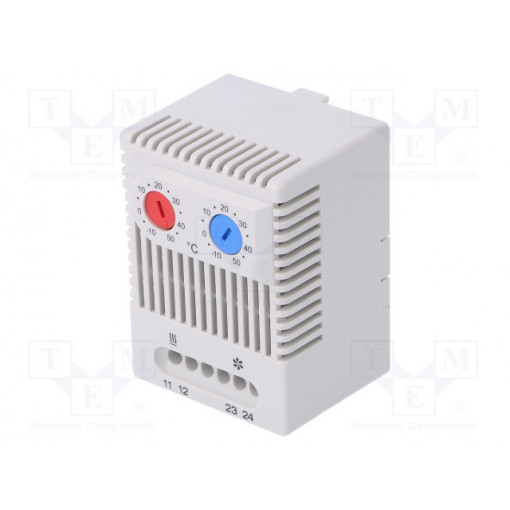 01173.0-00; Sensor: thermostat; Contacts: NC + NO; 10A; 250VAC; IP20; STEGO