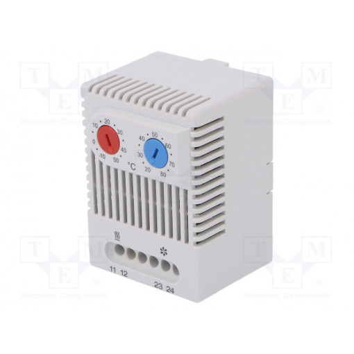 01175.0-00; Sensor: thermostat; Contacts: NC + NO; 10A; 250VAC; IP20; STEGO