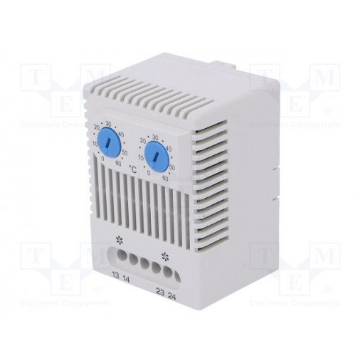 01176.0-00; Sensor: thermostat; Contacts: NO x2; 10A; 250VAC; IP20; STEGO