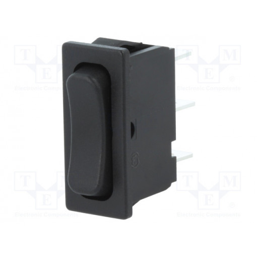 01838.3502; ROCKER; SPDT; Pos: 3; ON-OFF-ON; 6A/250VAC; IP40; 100mΩ; UL94V-2; Marquardt