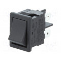 01858.1102; ROCKER; DPST; Pos: 2; ON-OFF; 10A/250VAC; IP40; 100mΩ; UL94V-0; Marquardt