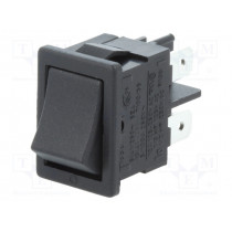 01858.1102; ROCKER; DPST; Pos: 2; ON-OFF; 10A/250VAC; IP40; 100mΩ; UL94V-0; Marquardt