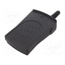 02420.0501-00; Switch: foot; Stabl.pos: 1; DPST-NO; 14A/250VAC; IP65/IP67; Marquardt 02420.0501-00; Switch: foot; Stabl.pos: 1; DPST-NO; 14A/250VAC; IP65/IP67; Marquardt