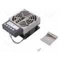 ; Blower heater; 150W; IP20; for DIN rail mounting; 80x112x47mm; STEGO ; Blower heater; 150W; IP20; for DIN rail mounting; 80x112x47mm; STEGO