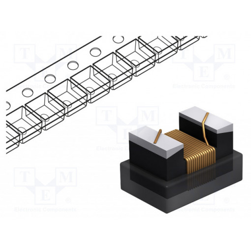 0402AS-3N9K-08; Inductor: wire; SMD; 0402; 3.9nH; 700mA; 100mΩ; Q: 19; -40÷150°C; ±10%; FASTRON 0402AS-3N9K-08; Inductor: wire; SMD; 0402; 3.9nH; 700mA; 100mΩ; Q: 19; -40÷150°C; ±10%; FASTRON