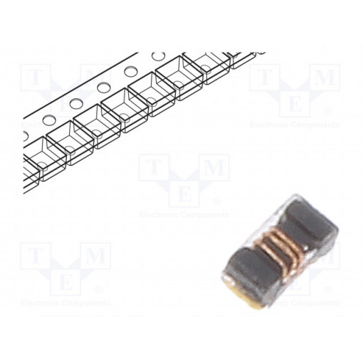 0402F-R18K-08; Inductor: wire; SMD; 0402; 180nH; 600mA; 280mΩ; -40÷85°C; ±10%; FASTRON