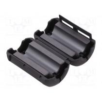 0446167281; Ferrite: two-piece; on round cable; A: 39.4mm; C: 10.15mm; D: 23.7mm; FAIR-RITE