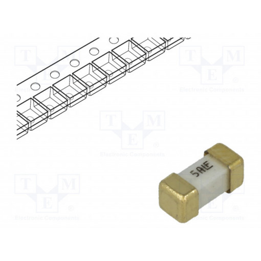 0448005.MR; Fuse: fuse; ultra rapid; 5A; 125V; SMD; ceramic; Case: 2410; 448; LITTELFUSE 0448005.MR; Fuse: fuse; ultra rapid; 5A; 125V; SMD; ceramic; Case: 2410; 448; LITTELFUSE