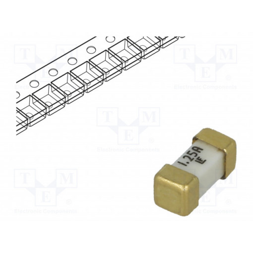 04481.25MR; Fuse: fuse; ultra rapid; 1.25A; 125V; SMD; ceramic; Case: 2410; 448; LITTELFUSE 04481.25MR; Fuse: fuse; ultra rapid; 1.25A; 125V; SMD; ceramic; Case: 2410; 448; LITTELFUSE