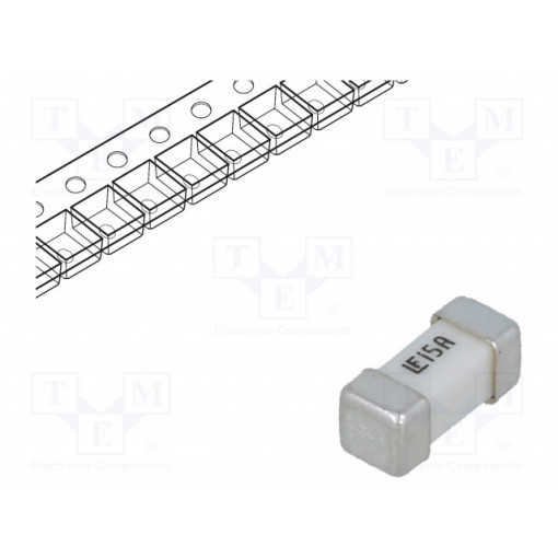 0453015.MR; Fuse: fuse; ultra rapid; 15A; 125VAC; SMD; ceramic; Case: 2410; 453; LITTELFUSE