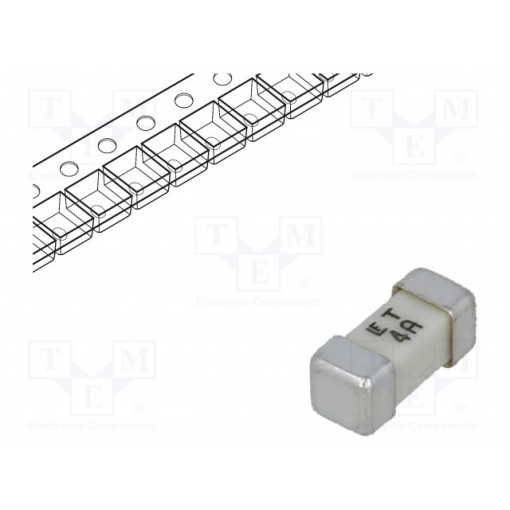0454004.MR; Fuse: fuse; time-lag; 4A; 125V; SMD; ceramic; Case: 2410; 454; LITTELFUSE 0454004.MR; Fuse: fuse; time-lag; 4A; 125V; SMD; ceramic; Case: 2410; 454; LITTELFUSE