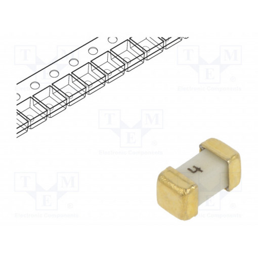0458004.DR; Fuse: fuse; quick blow; 4A; 75V; SMD; ceramic; Case: 1206; 458; LITTELFUSE 0458004.DR; Fuse: fuse; quick blow; 4A; 75V; SMD; ceramic; Case: 1206; 458; LITTELFUSE