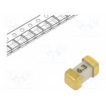 045806.3DR; Fuse: fuse; quick blow; 6.3A; 75V; SMD; ceramic; Case: 1206; 458; LITTELFUSE 045806.3DR; Fuse: fuse; quick blow; 6.3A; 75V; SMD; ceramic; Case: 1206; 458; LITTELFUSE