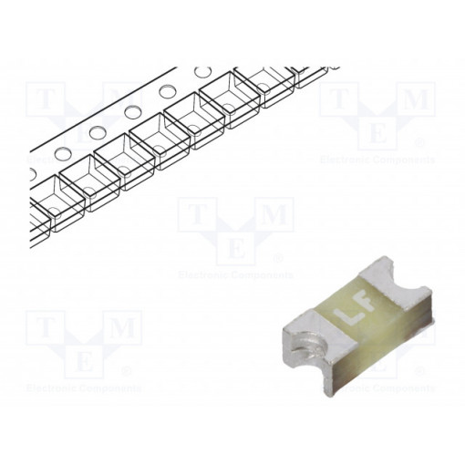 0470.500DRSNP; Fuse: fuse; quick blow; 500mA; 125V; SMD; Case: 1206; 471; LITTELFUSE 0470.500DRSNP; Fuse: fuse; quick blow; 500mA; 125V; SMD; Case: 1206; 471; LITTELFUSE