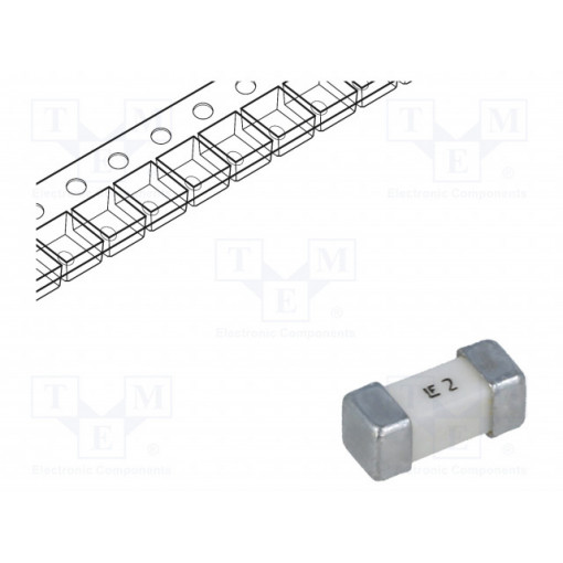 0476002.MRSN; Fuse: fuse; quick blow; 2A; 250V; SMD; ceramic; Case: 2410; 476; LITTELFUSE