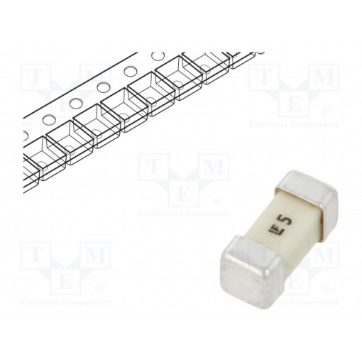 0476005.MR; Fuse: fuse; quick blow; 5A; 250V; SMD; ceramic; Case: 2410; 476; LITTELFUSE