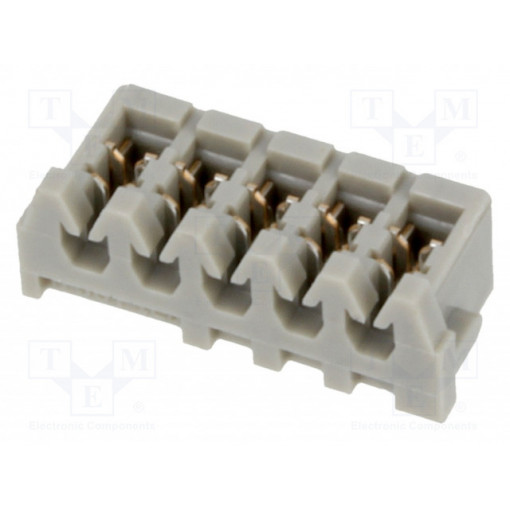 05KR-6H-P; Plug; IDC; female; KR; 2mm; PIN: 5; for cable; 100V; 1A; Layout: 1x5; JST 05KR-6H-P; Plug; IDC; female; KR; 2mm; PIN: 5; for cable; 100V; 1A; Layout: 1x5; JST