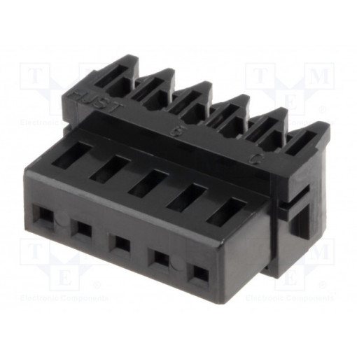 05NR-E4K; IDC; plug; female; NR; 2.5mm; PIN: 5; for cable; 250V; 2A; Layout: 1x5; JST