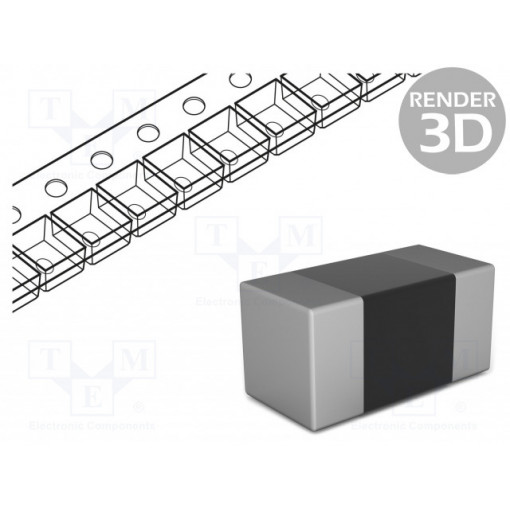 06031A221JAT2A; Capacitor: ceramic; MLCC; 220pF; 100V; C0G; ±5%; SMD; 0603; AVX 06031A221JAT2A; Capacitor: ceramic; MLCC; 220pF; 100V; C0G; ±5%; SMD; 0603; AVX