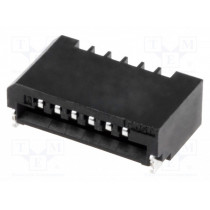 06FMN-SMT-A-TF; Connector: FFC (FPC); horizontal; PIN: 6; NON-ZIF; SMT; 0.5A; 1mm; JST