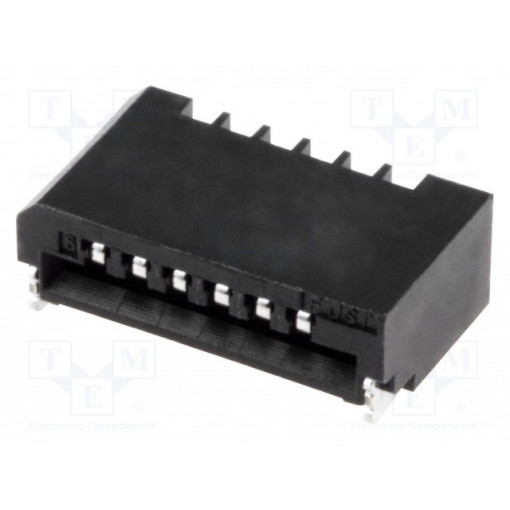06FMN-SMT-A-TF; Connector: FFC (FPC); horizontal; PIN: 6; NON-ZIF; SMT; 0.5A; 1mm; JST