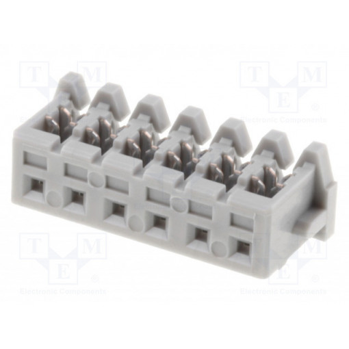 06KR-6H-P; Plug; IDC; female; KR; 2mm; PIN: 6; for cable; 100V; 1A; Layout: 1x6; JST 06KR-6H-P; Plug; IDC; female; KR; 2mm; PIN: 6; for cable; 100V; 1A; Layout: 1x6; JST